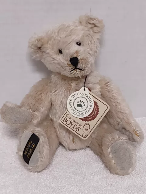 Boyds Bears Mohair Collection Jointed Teddy B Bear 50004 Collectors Edition NWT