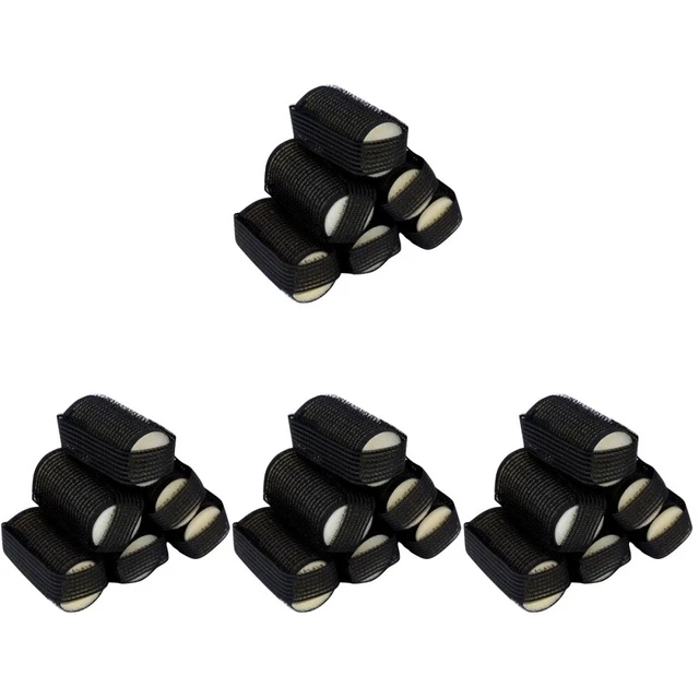 LALAFINA Schwamm-Lockenwickler 72 Stück – 3 Sets, Für Lockiges Haar Ohne Hitze