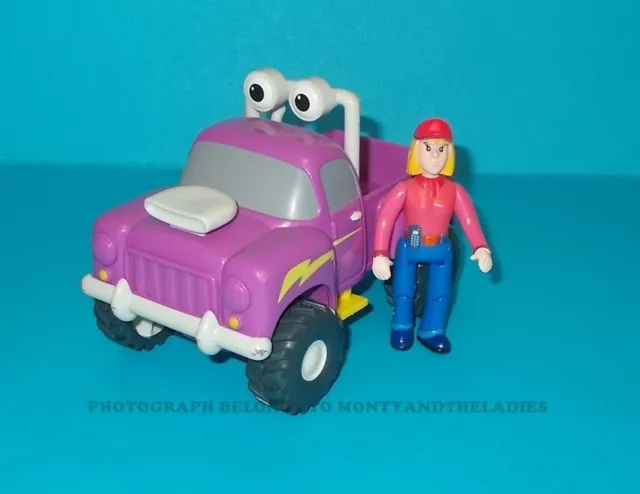 Springhill Farm Tv's Tractor Tom Rev Purple Pick Up Truck Fi Figure Sheep Duck