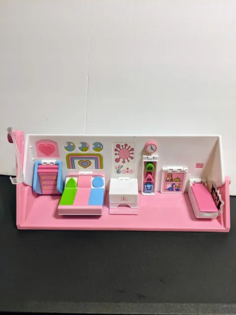 PowerPuff Girls Flip Action 2 in 1 Lab Bedroom Playset Spin Master Toy Only