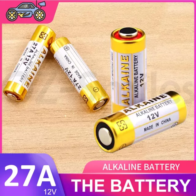 27A 12V MN27 LR27 A27 L828 V27GA Alkaline Battery Garage Car Remote Alarm