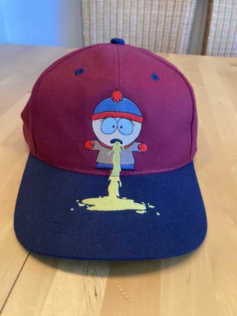 Vintage 90er South Park Strapback Cap Stan Comedy Central 1998, Neuwertig