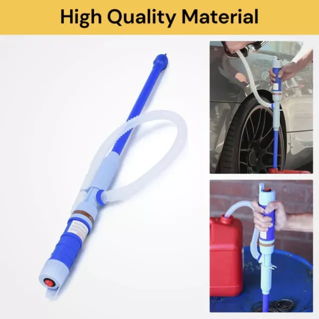 Electric Battery Power Liquid Fuel Siphon Pump Automatic Transfer Gas Oil Water 3