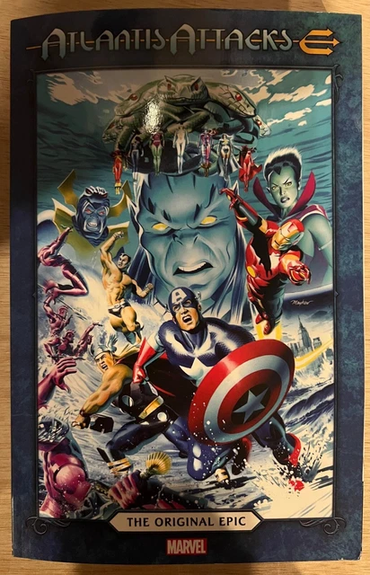 Atlantis Attacks Tpb Original Epic / Reprints 17 Part Story Arc Marvel Annual
