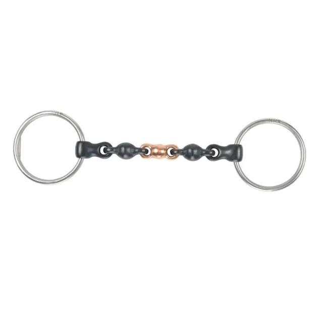 Shires Sweet Iron Waterford Horse Loose Ring Snaffle Bit ER952