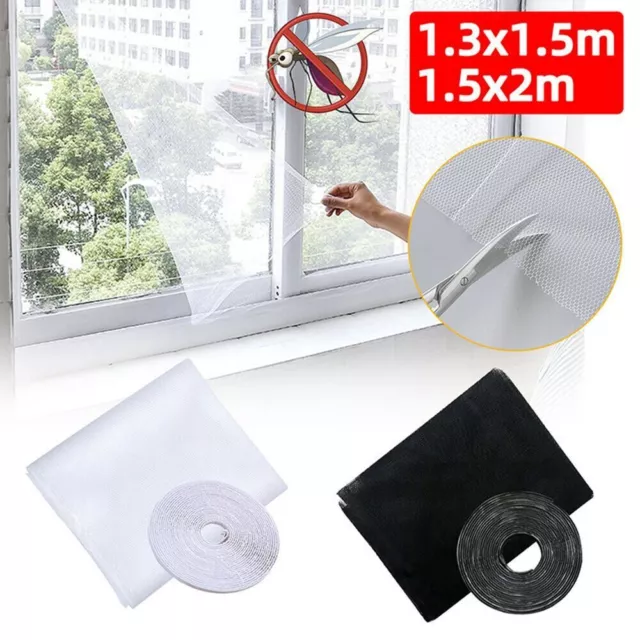 Protector Removable Screen Curtain Mosquito Netting Window Nets Window Mesh Net