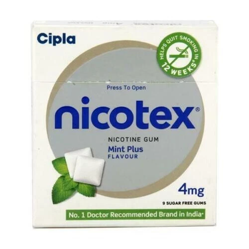 Chicle Cipla Nicotex - 4 mg | Chicle (153 chicles) | COMO NUEVO PLUS | RS