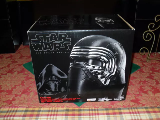 Hasbro Star Wars Black Series Kylo Ren Electronic Voice Changing Helmet New/Seal