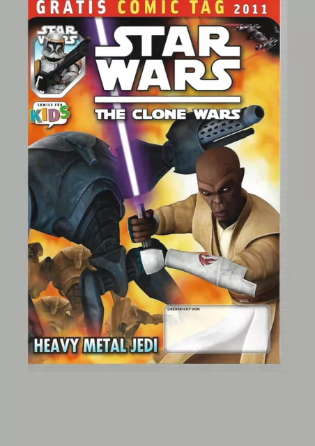Comic - Vom Gratis Comic Tag 2011 - Star Wars - The Clone Wars - deutsch