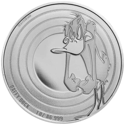 Moneta ARGENTO 1 OZ ARGENTO 999 Samoa 2022 LOONEY TUNES ™ Bugs Bunny ™ PP/Proof 