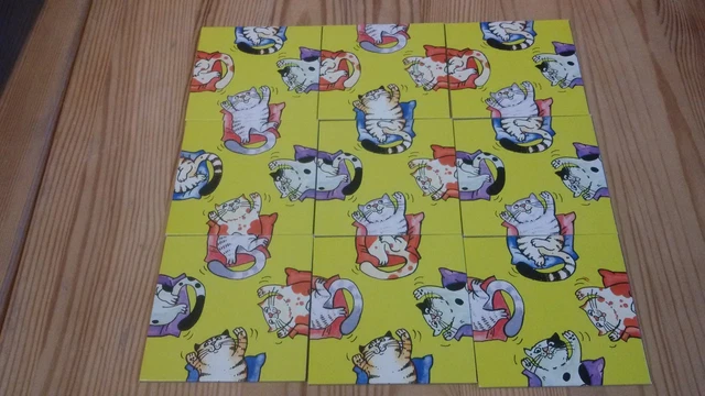 Die Katzen - Knobelei, Ein verrücktes Legespiel, ASS Spiel 2064/0 2