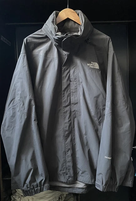 The North Face ++ Giubbotto++Grigio Scuro+ Taglia Xl +Come Nuovo++Hyvent