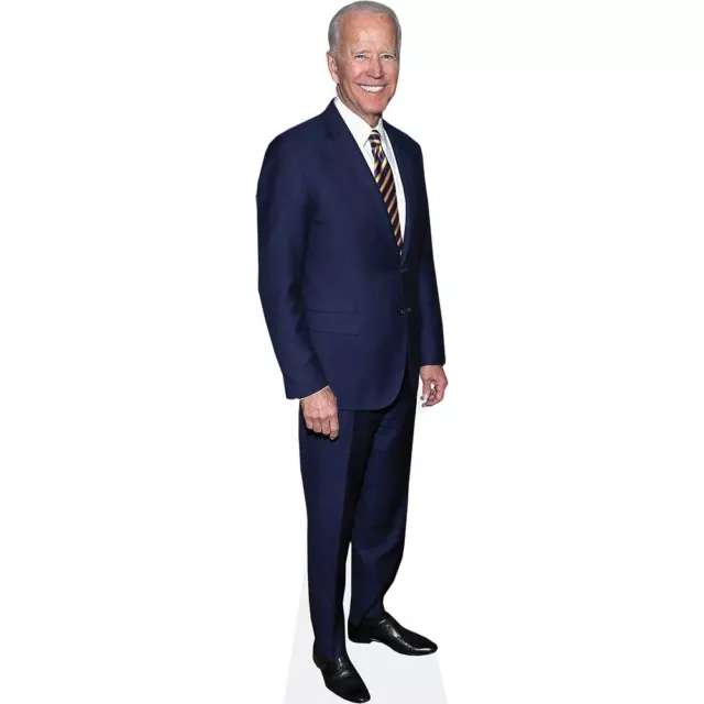 Joe Biden (Blue Suit) Pappaufsteller lebensgross