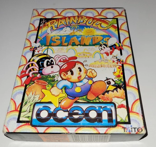 Jeu Amstrad CPC 464 - Rainbow Islands - Ocean