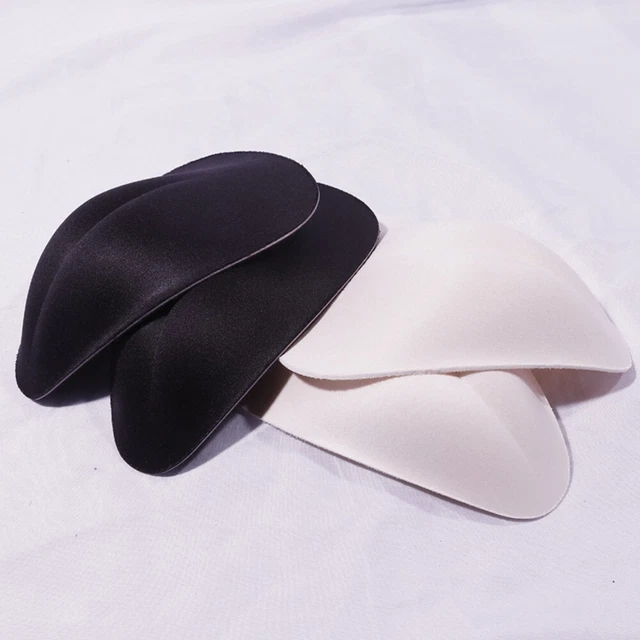 Coussinets Rembourrage Homme 4 Pièces - Éponge Confortable - Pour Sous-vêtements Sport Plage - Noir 14x11cm - 4