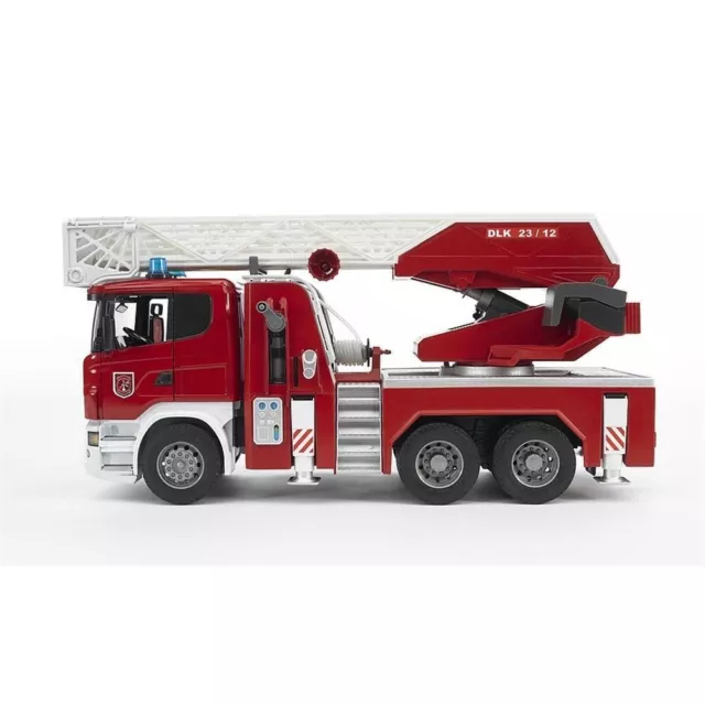 Bruder Scania Feuerwehrleiterwagen Feuerwehrauto Spielzeugauto Modellauto B-Ware 2