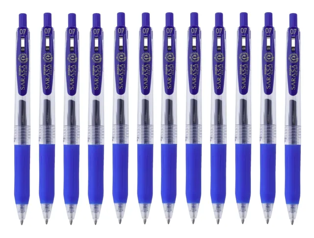 Zebra 0.7 mm Sarasa Clip Gel Ink Pen - Blue