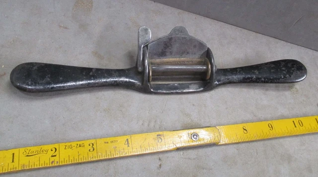 Old Tool Very Nice Bailey Tool Co. Cam Lever Spoke Shave 1870 Patent Battleax