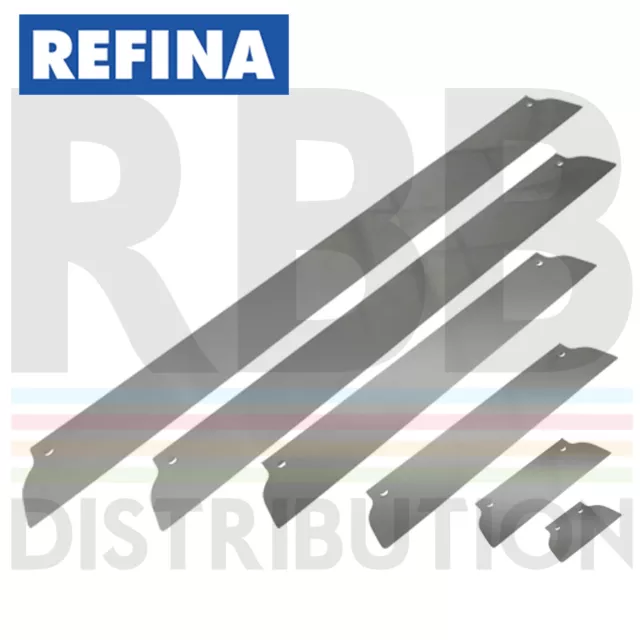 Refina X-Skim Trowel Stainless steel Replacement 7" to 44'' 0.3mm 0.4mm Blade