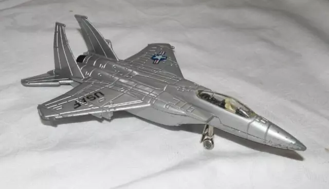 ERTL Metal Die Cast 7 1/2" USAF Jet F-15 Fighter Plane