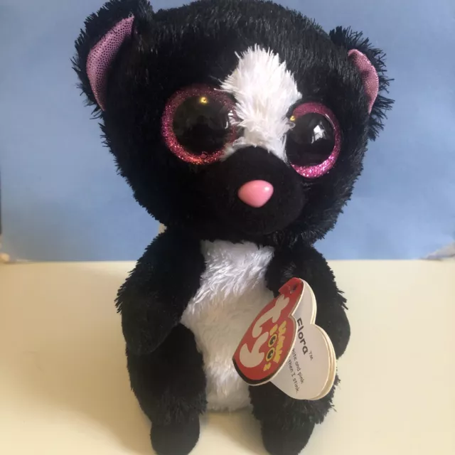 Flora the skunk beanie boo sales