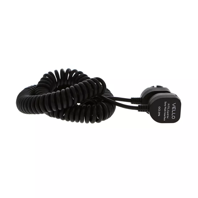 Vello OCS-SM6 Off-Camera TTL Flash Cord for Sony Cameras w/ Multi-Interface Shoe