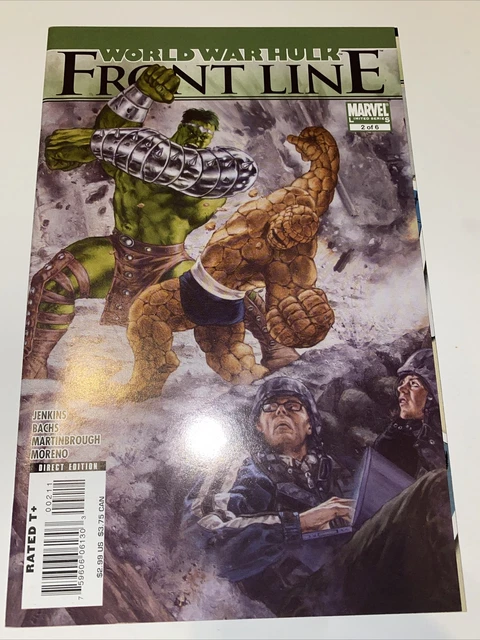 World War Hulk Frontline #2 2007  VF NM Marvel Comic Book 2 of 6 Limited Series