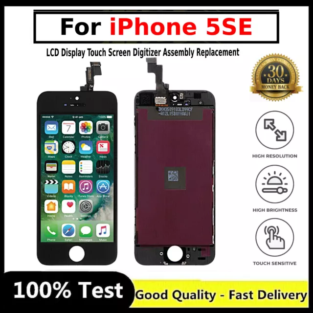 Replacement Screen For iPhone SE 5SE LCD Display Touch Digitizer Assembly Black