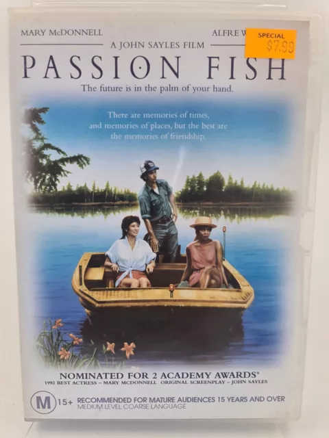 Passion Fish - Mary McDonnell (DVD,1958) *MONEY BACK GUARANTEE* *FREE SHIPPING*