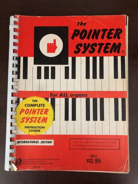 THE POINTER SYSTEM - For All Organs - P/B - Hal Leonard - £3.25 Uk Post ...