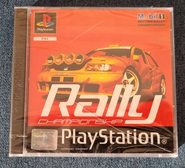 Ps1 Rally SONY PLAYSTATION 1 PS1 Game Rally Championship Brand New Factory Sealed ...
