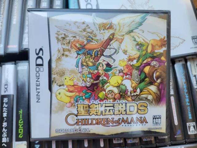 Seiken Densetsu DS Children of Mana (2006) New Factory Sealed Japan Nintendo DS
