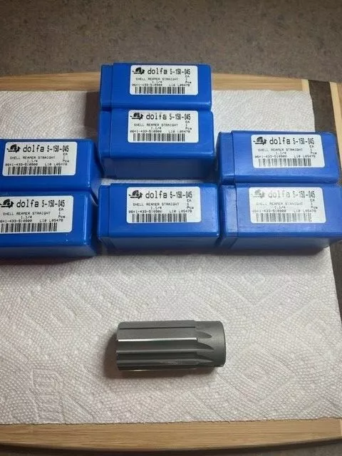 1-1/4 Hss Str flute Shell Reamer Dolfa