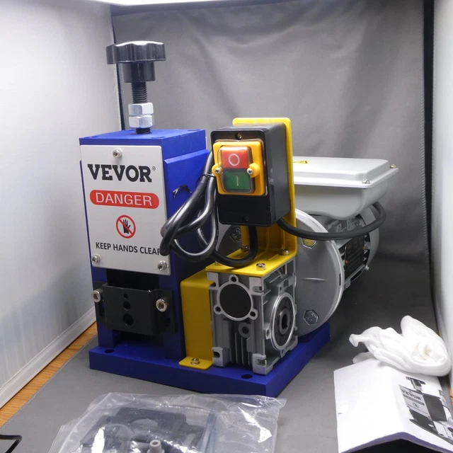 VEVOR ELECTRIC POWERED Wire Stripping Machine Cable Stripper Metal