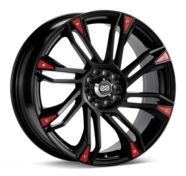 Enkei GW8 18x7.5 4x100/108 42mm Offset 72.6 Bore Matte Black Wheel main image 1