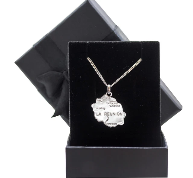 Pendentif Casque De Pompier En Argent Massif 925/1000 - Avec Chaîne Et écrin