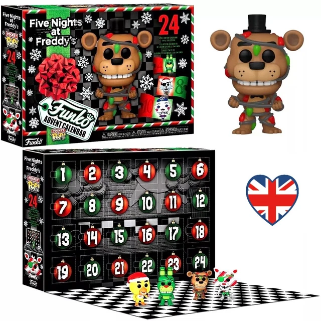 FUNKO FIVE NIGHTS at Freddy's FNAF Advent Calendar New £23.99 PicClick UK