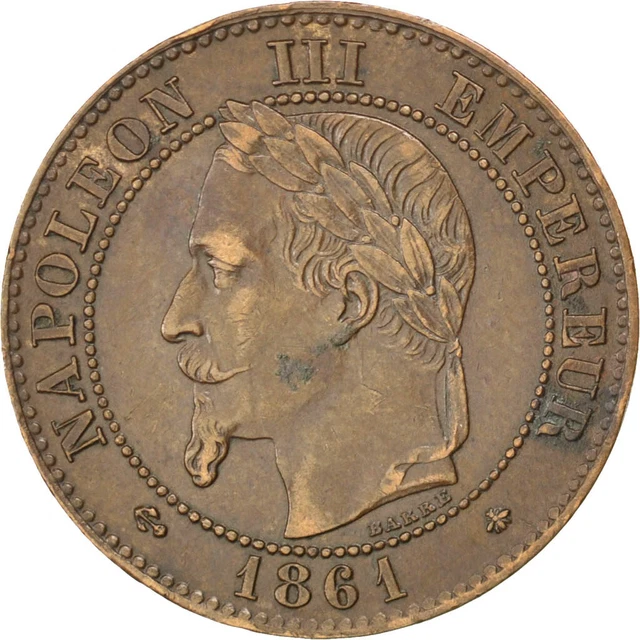 [#82382] Monnaie, France, Napoleon III, Napoléon III, 2 Centimes, 1861, Paris, T