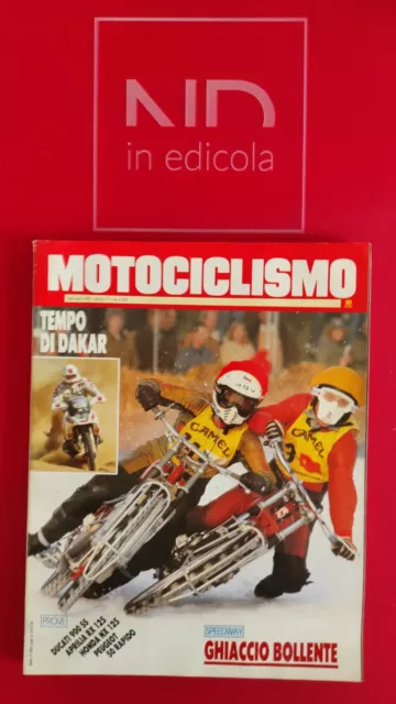 Motociclismo Gennaio 1990 - Ducati 900 Supersport  Aprilia Rx 125  Honda Nx 125