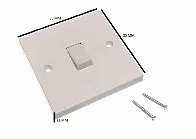 Manette Avec Flèche Haut/bas Aura Pour Interrupteur à Bascule, Blanc