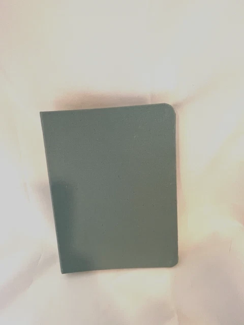 Vintage blue Fabric- -3 Ring Binders 1-1/2 inch  Vernon Mcmillan 25-2858 USA