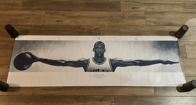 Poster Framed Air Jordan Wings Poster Michael Jordan Wings