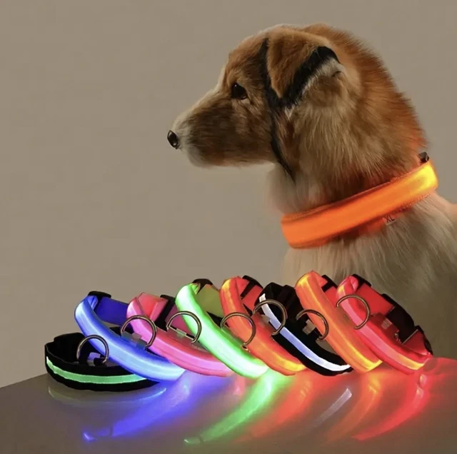 Luci LED Per Collare Cani HOTERB - 6 Pezzi Impermeabili | Con Moschettone E 3 Modalità - Foto 4