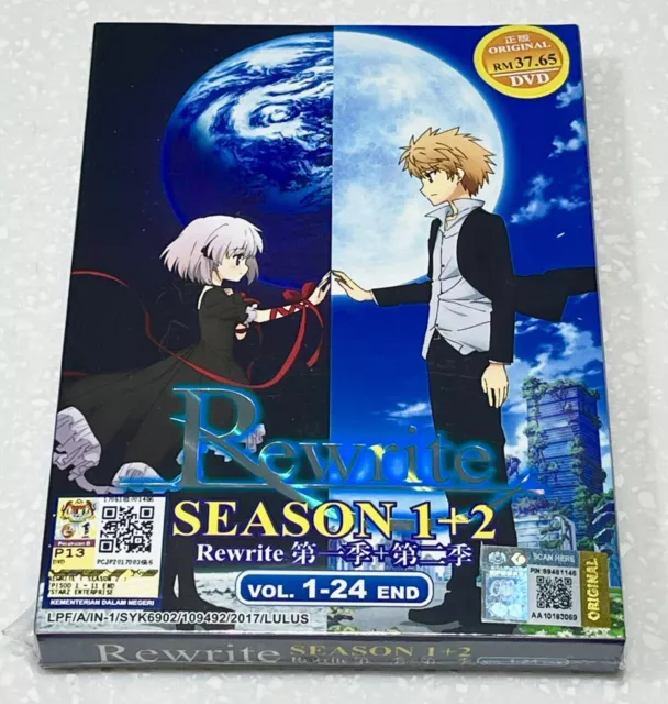 In/Spectre / Kyokou Suiri (Season 1&2: VOL.1 - 24 End) ~ English Dubbed ~  DVD