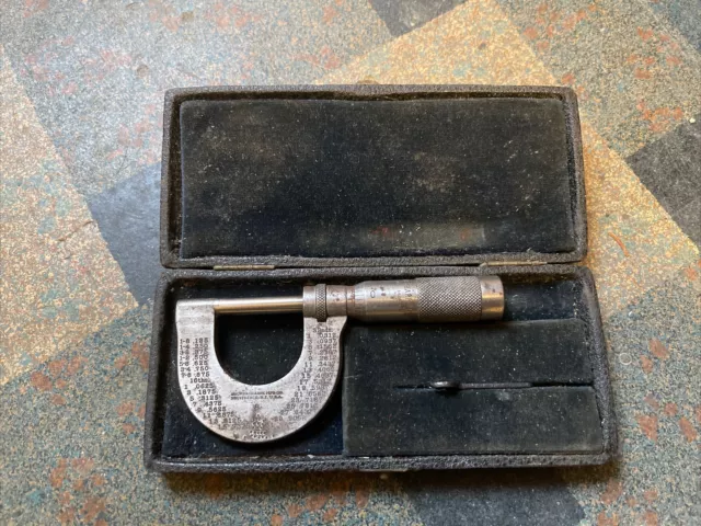 brown and sharpe micrometer