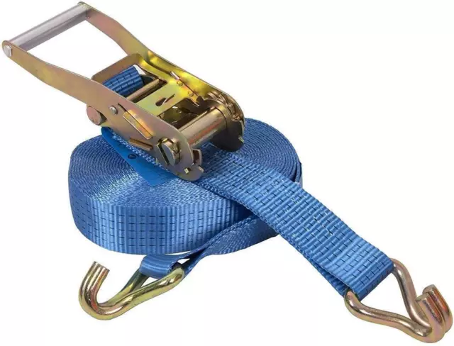 6 x 4M 5T Heavy Duty Ratchet Strap with Claw Hooks