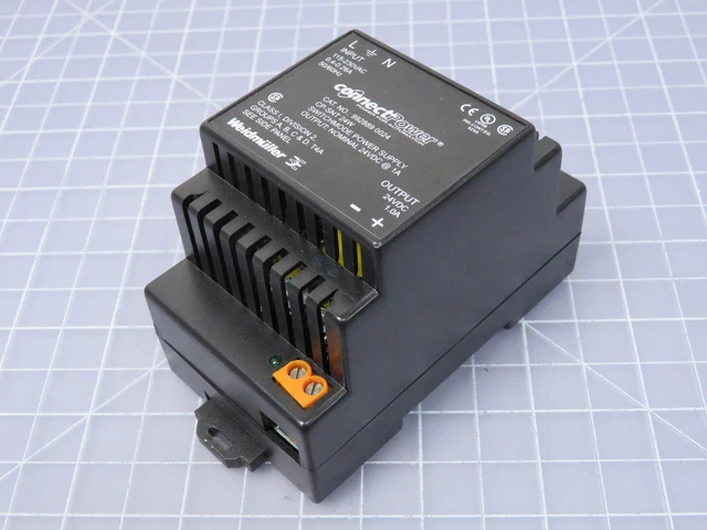 Weidmuller 992889 0024 Switchmode Power Supply 24VDC 1A T185566
