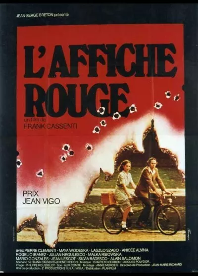 affiche du film AFFICHE ROUGE (L') 120x160 cm