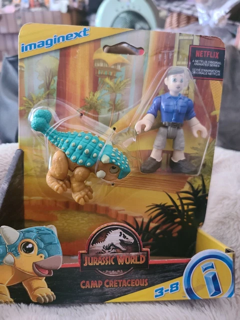 Jurassic World Camp Kreidezeit Plüschtier Ca. 30 Cm - Ankylosaurus, Mosasaurus Oder Velociraptor