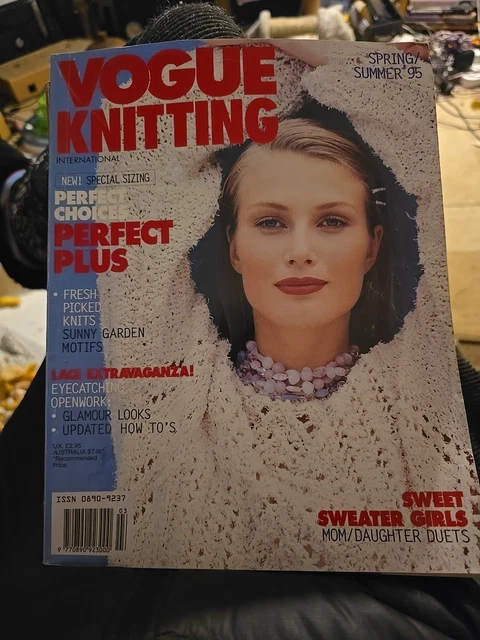 VOGUE KNITTING MAGAZINE - Spring/Summer 1995 £10.00 - PicClick UK